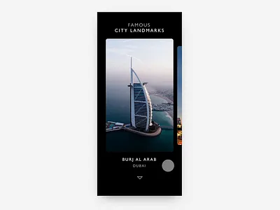 Explore landmarks of cities animation cities design ios motion saudi tourism ui user experience ux