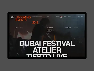 Alchemy Project animation desktop minimal motion principle typography ui ux web website