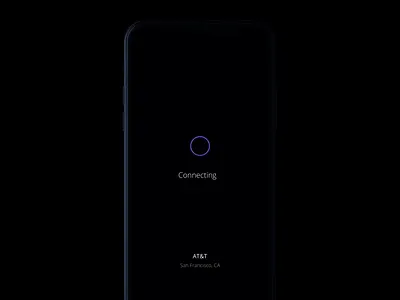 Speedtest 3d animation app blue cg cgi colors design graph lights links loading menu mobile points speed test ui ux world