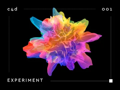 experiment 3d animation c4d cinema 4d design gif illustration looped render