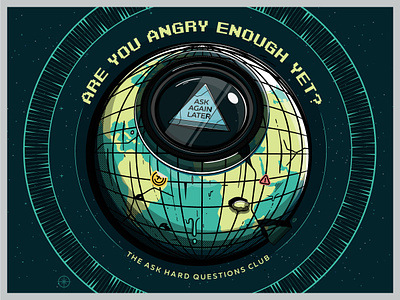 Are You Angry Enough Yet? climate change earth enviroment globe warming happy impulse happyimpulse illustration world