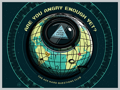 Are You Angry Enough Yet? climate change earth enviroment globe warming happy impulse happyimpulse illustration world