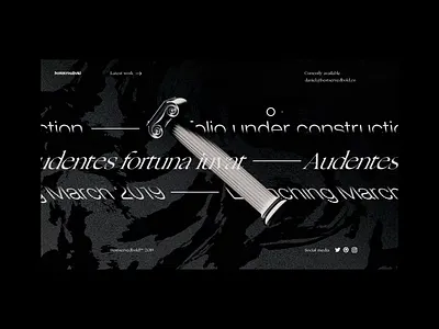 𝔅𝔢𝔰𝔱𝔖𝔢𝔯𝔳𝔢𝔡𝔅𝔬𝔩𝔡 - Portfolio Landing Page 3d abstract animation bestservedbold branding c4d cinema 4d homepage interaction kinetic landing page octane octanerender portfolio render typography ui ux ux ui web design