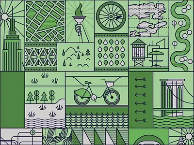 Slack Frontiers 2018 animation design loop motion design motion graphics slack vector