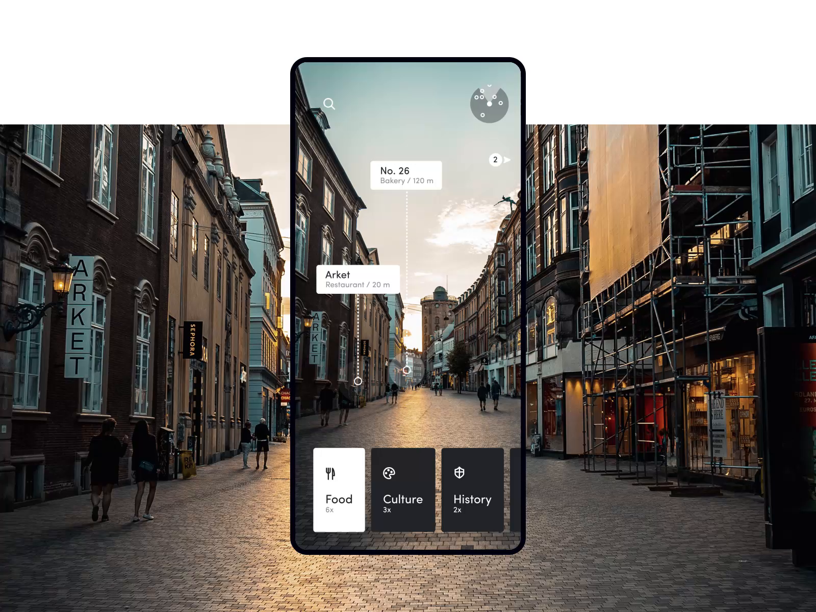 Example of Explore the unknown places through Augmented Reality (part 1)