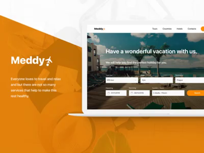 New Case. Concept. Meddy booking figma flight medical medicine principle service tour trip ui ux ui ux design ui ux design uidesign uidesigner userexperience userinterface userinterfaces uxdesign uxdesigner web design