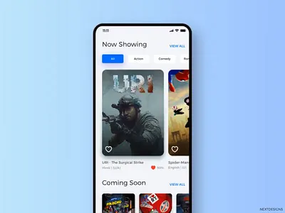 Movie app Interaction animation cinema concept film interaction interaction design ios app movie movie app movie booking spiderman uri visual design