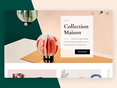 Goutal Paris Website agence animation design dnd ecommerce fragrance goutal magento paris principle redesign responsive ui ux video website