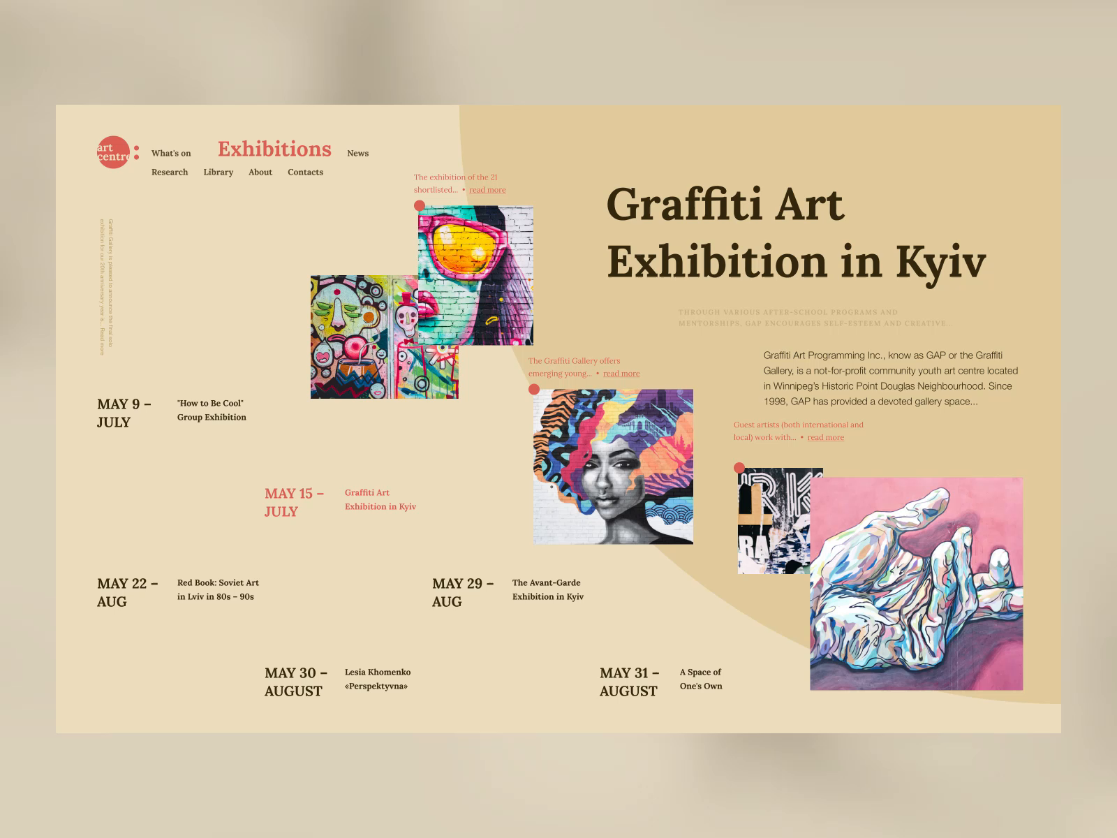 Example of Exhibition  Concept