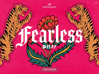 ICF Conference 2019 Website animation blue church event churchdesign conference crocodile design event fearless freaky fresh icf icfchurch iconjar orange people tiger video webdesign