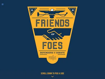 Podius Animated Homepage animation motion graphics scroll animation webdesign