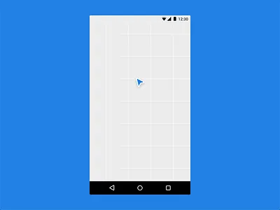 Stuart Driver Map Loading android courier delivery loading animation map mobile stuart