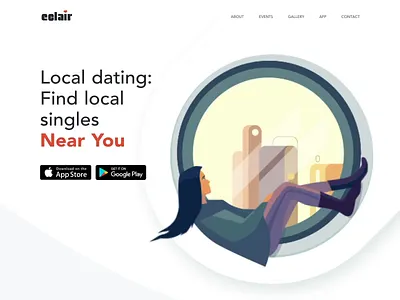 Love animation clean colors design illustration landing minimal ui ux web website