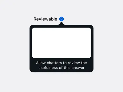 Visual Animated Tooltips animated chat component design feedback guide help hover motion onboarding rating reviews tooltips uidesign visual