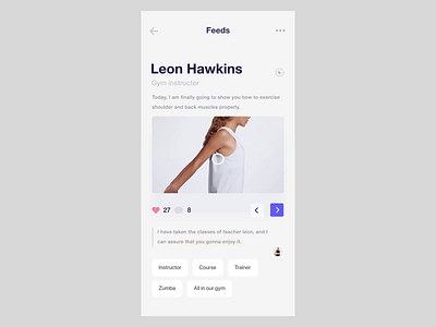 Articles after affects app flat ios minimal mobile ui video white
