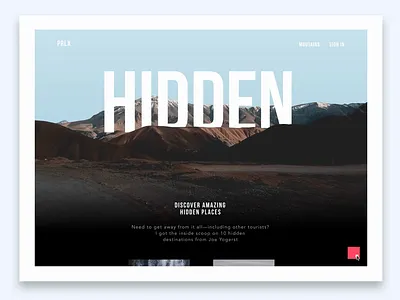 parallax website made in invision studio + source blog design illustration minimal parallax typography ui ux website