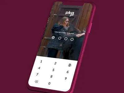 Pension App: Initial prototype app cards design ios login form mobile pension ui design ui motion ux design