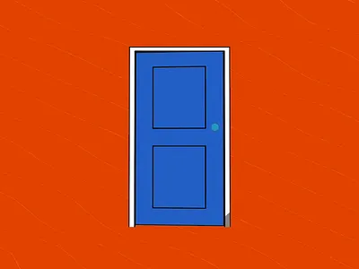 Equiknoxx Music - Audio-reactive Door Loop audioreactive c4d cartoon cel cinema 4d dancehall gif illustration jamaica loop motion music shader sketch toon vj