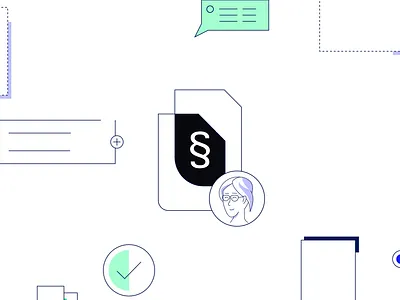 Contractbook explainer ~ pt 2 2d animation abstract after effects animation explainer illustration mograph motion motion design motion graphics