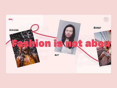 Horizontal Parallax animation interface interface design motion parallax parallax scrolling ui ux web