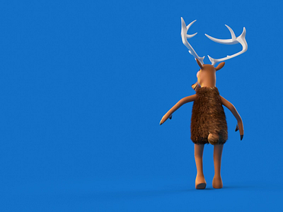 Dancer’s Got Talent - Moonwalk 3d c4d character animation character design christmas dance greeting jackson jump moonwalk panicstudio reindeer