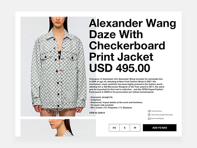 HBX product page animation app apparel clean design ecommerce fashion flat gif interface ipad motion redesign streetwear tablet type ui ux web website