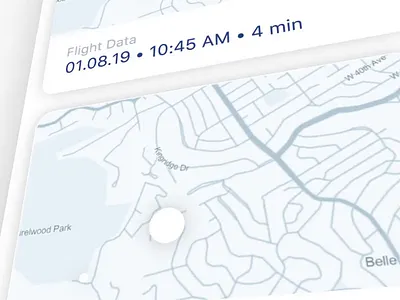 DIY Drone Kit Interface animation diy drone interface map mobile navigation ui ux