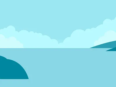 Bridge animation bridge colors design illustration promo ui vector