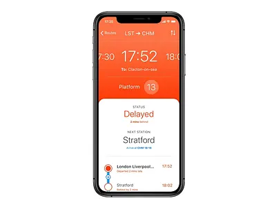 🍃 "Leaves on the line" 🍃 animation app design invisionstudio ui