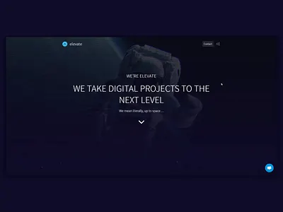 Elevate Digital Studio agency portfolio space