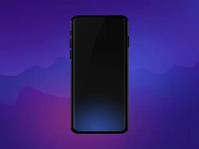 Phone unbreak experiment animation brokenscreen mokup mokup.app ufo unbreak