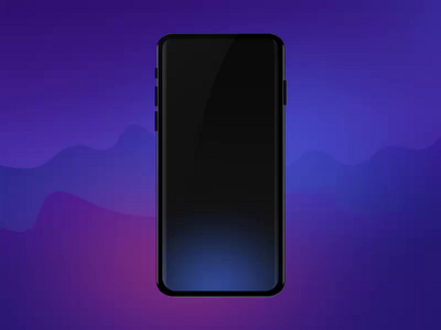Phone unbreak experiment animation brokenscreen mokup mokup.app ufo unbreak