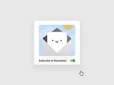 Subscription Letter ae after effects animation illustration microinteractions motion graphics principle ui ux