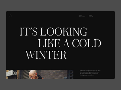 Typography Exploration: Austin art direction article design layout minimal page typography ui web website