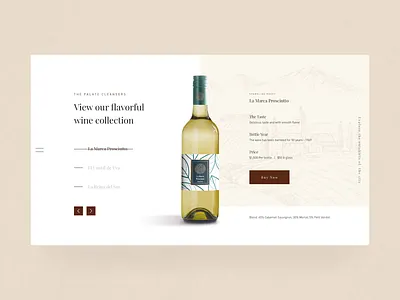 Deep in the Cellars adobexd design interaction ui ui design ux web design website xd