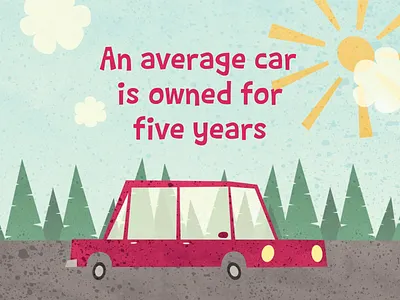 Driver Stats - Ownership ae after after effects animation effects illustration loop motion