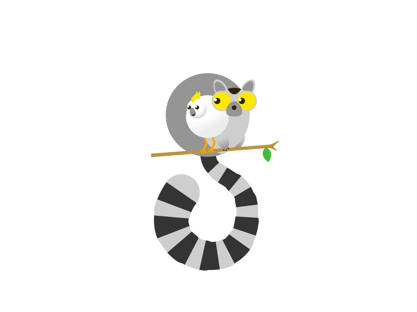 Bird & Lemur