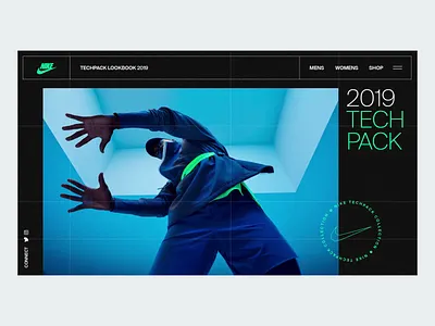 Techpack Grid Transition animation clean gallery interaction interface lookbook minimal transition ui ui design ux web web design