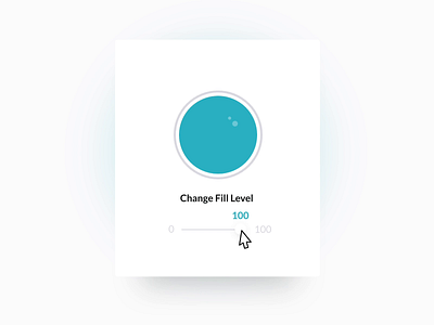 Liquid Design System - Bowl animation app bar chart design system health care indicator interactive level progress science ui ux web
