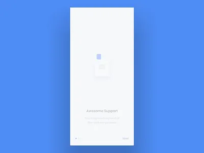 EasyCloud App - Freebie clean design flat freebie illustration ios iphone kit mockup psd template ui ux web website