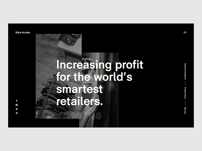 Website Animation Concept animation brutalism clean costa rica depth design effect graphic homepage parallax ui ux web website