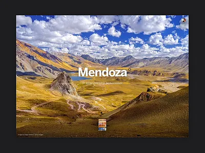 Lonely Planet Chrome Extension animation book chrome extensions flinto framer interface landscape lonely planet prototype travel typogaphy ui web