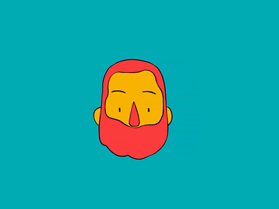 Head Turn 2d animation couple flower head head turn leafs love