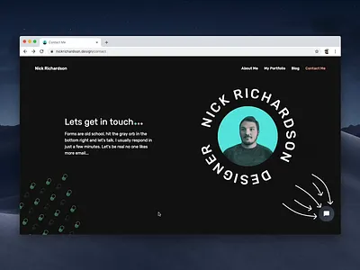 Portfolio Contact Me arrows black circles contact design dots figma images landing landing page logo me page portfolio typogaphy ui ux web white