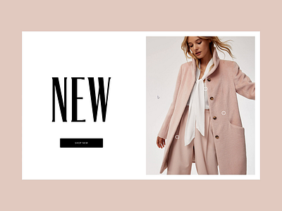 Shop by Outfit design interaction animation interaction design invision invision studio prototype ui web