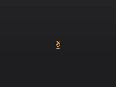 Sport social network agency black theme football app motion ui desgin ux design