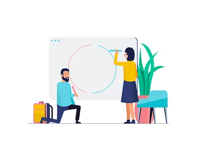 Teamwork & Startup Animations after effects animation animation 2d character animation coworkers job startup flat illustration looped animation startup life svg vector lotte animation teamwork ui ux