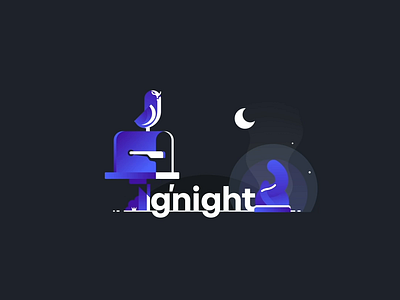 Night | Morning animation fire illustration vector