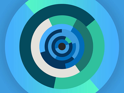 Artificial Intelligence 2d after effects ai animation artificial intelligence illustration illustrator lock loop ui