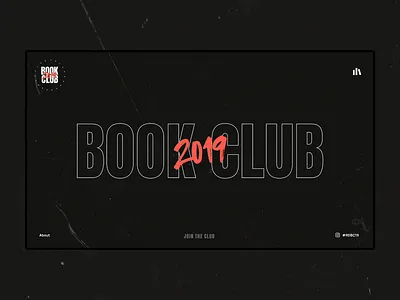 Book Club 2019 book concept creative sessions design digital just make logo madewithadobexd navigation nike sam clarke design typography ui ux web web design xddailychallenge